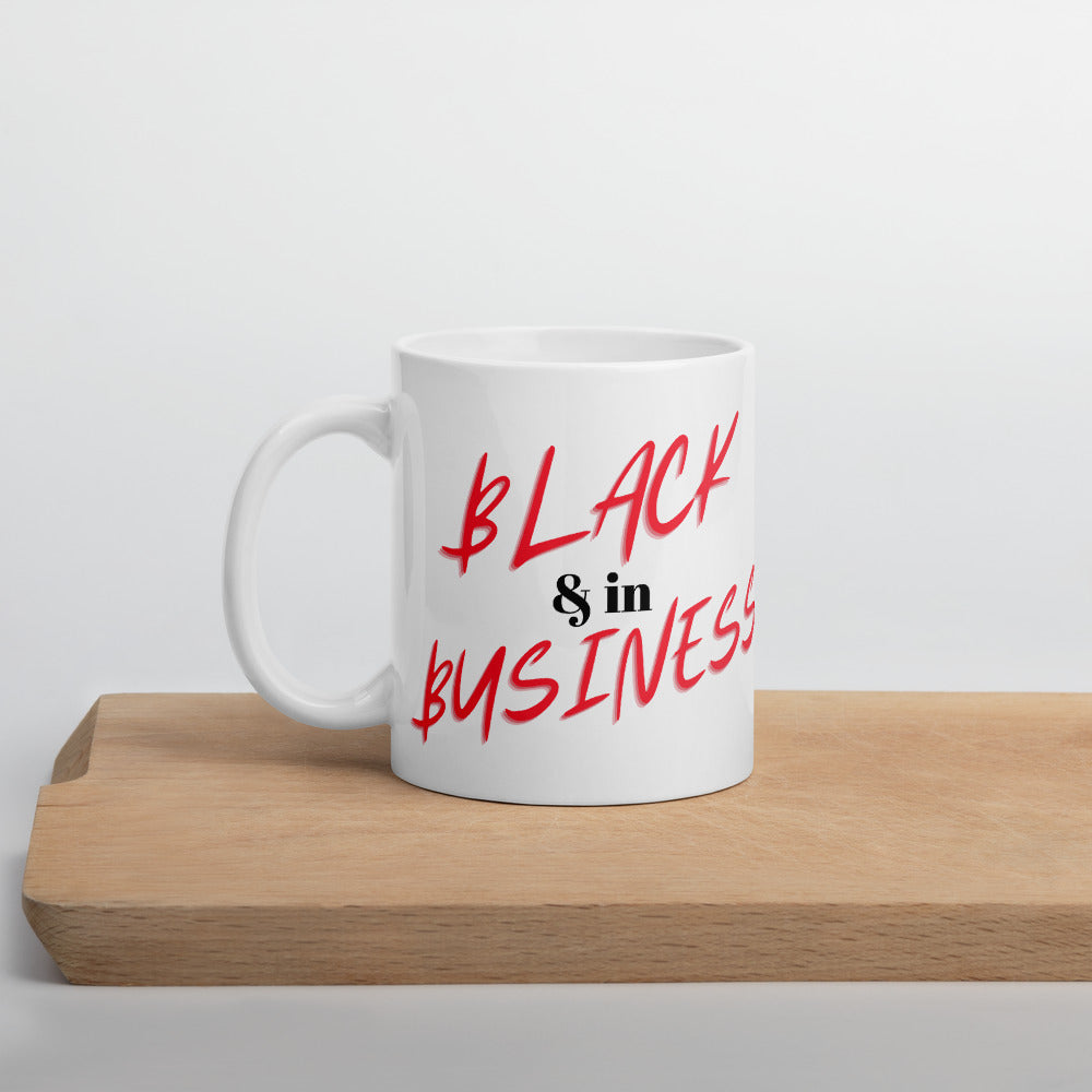 Black & in Business Mug